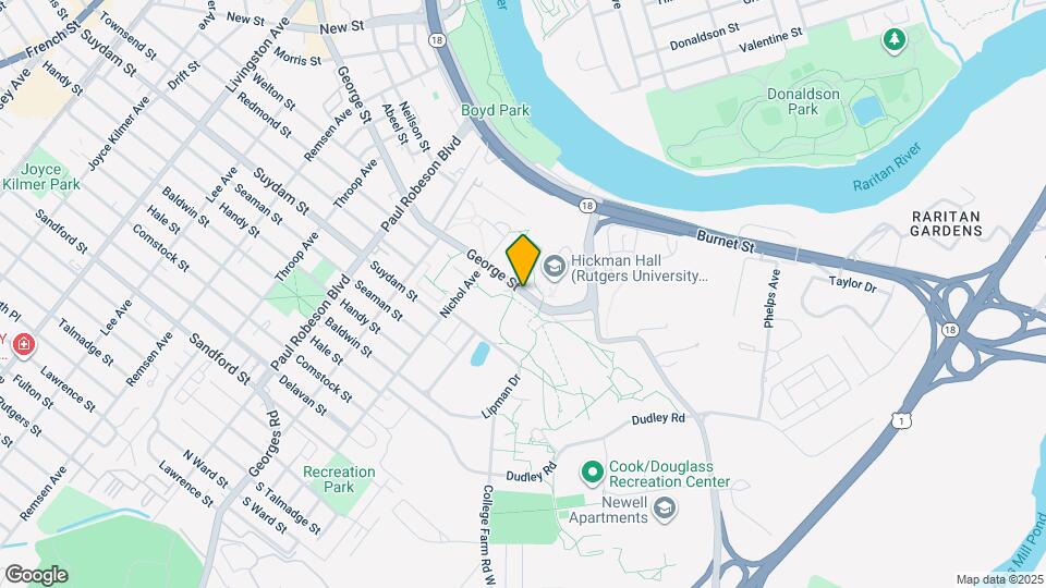 60 Georges Rd, Unit Left Map and Location Details