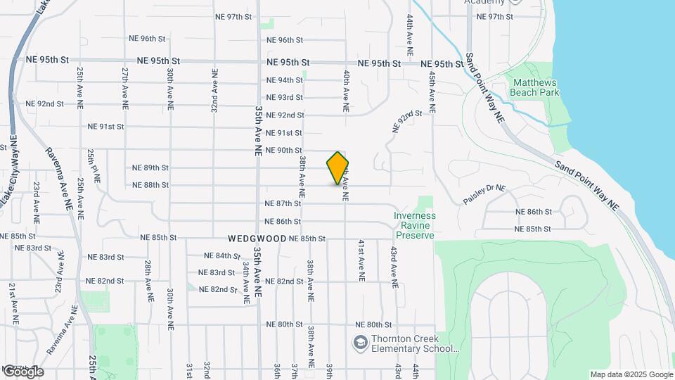 3849 NE 88th St Map and Location Details