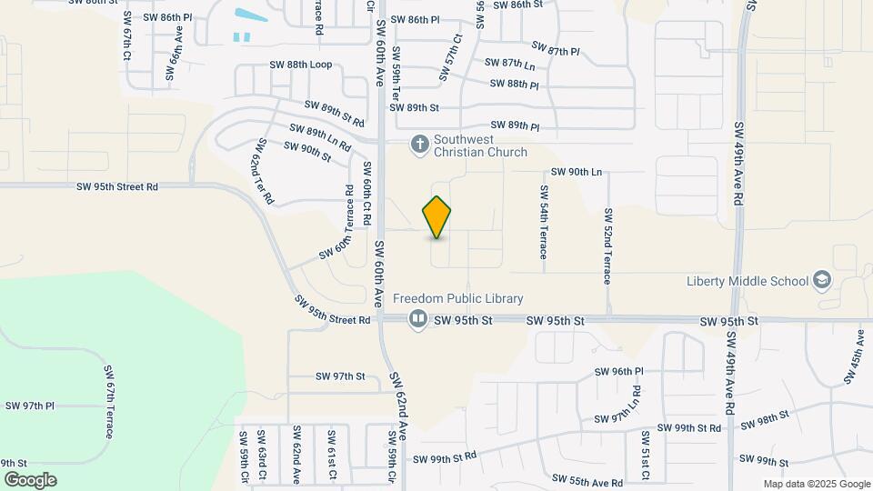 9324 SW 58th Cir Map and Location Details