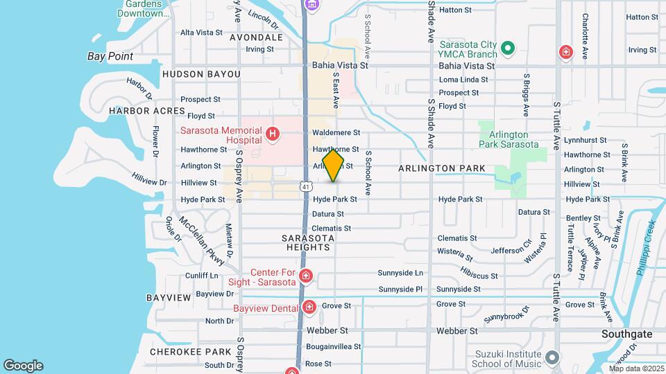 Hillview Garden Apartments Map and Location Details