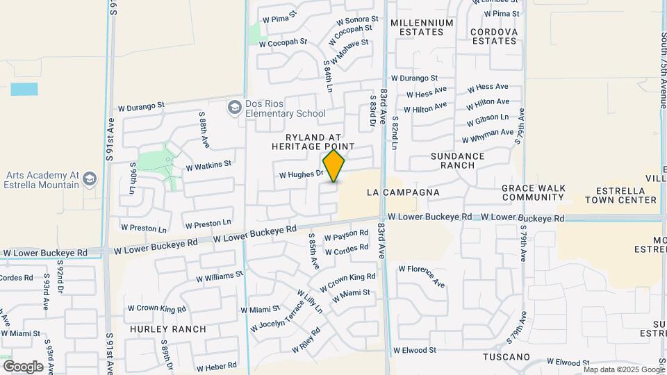 2618 S Devonna Ln Map and Location Details