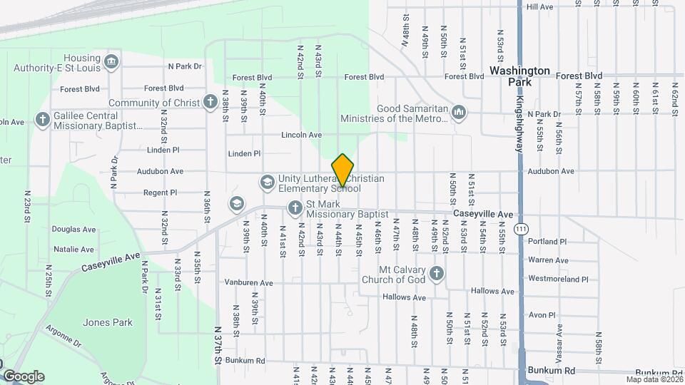 1622 N 44th St Mapa y Detalles de la Ubicación