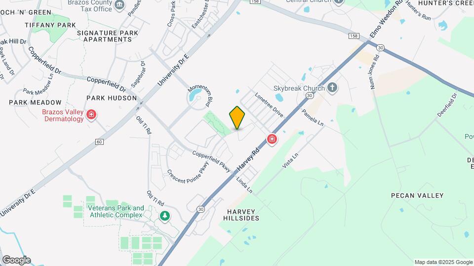 1400 Cres Ridge Dr Map and Location Details