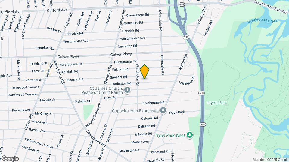 406 Tarrington Rd Map and Location Details