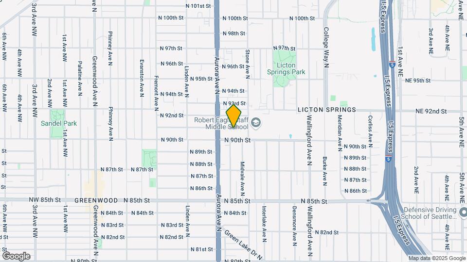 1123 91st St Map and Location Details