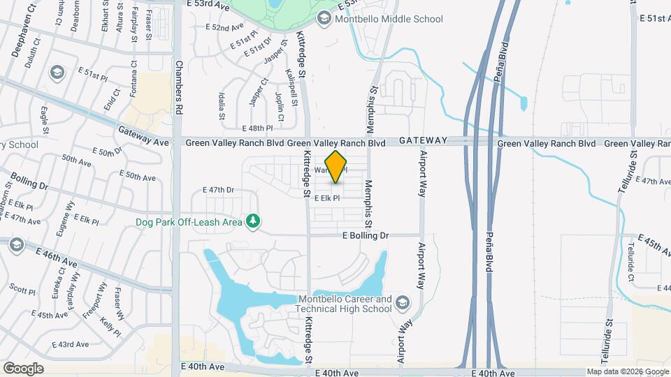 16078 E Elk Dr Map and Location Details