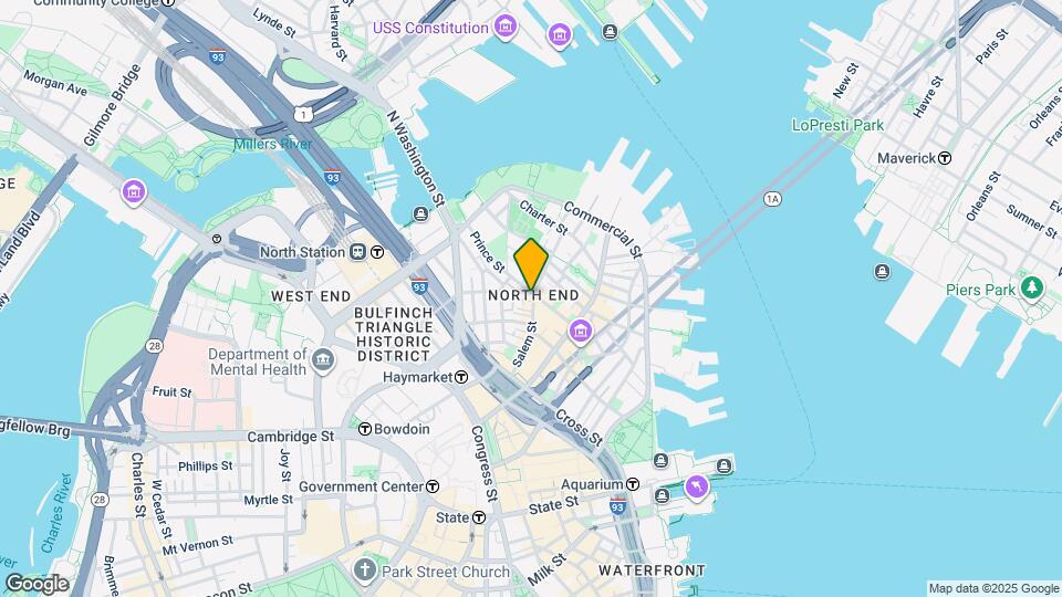 130 Salem St Map and Location Details