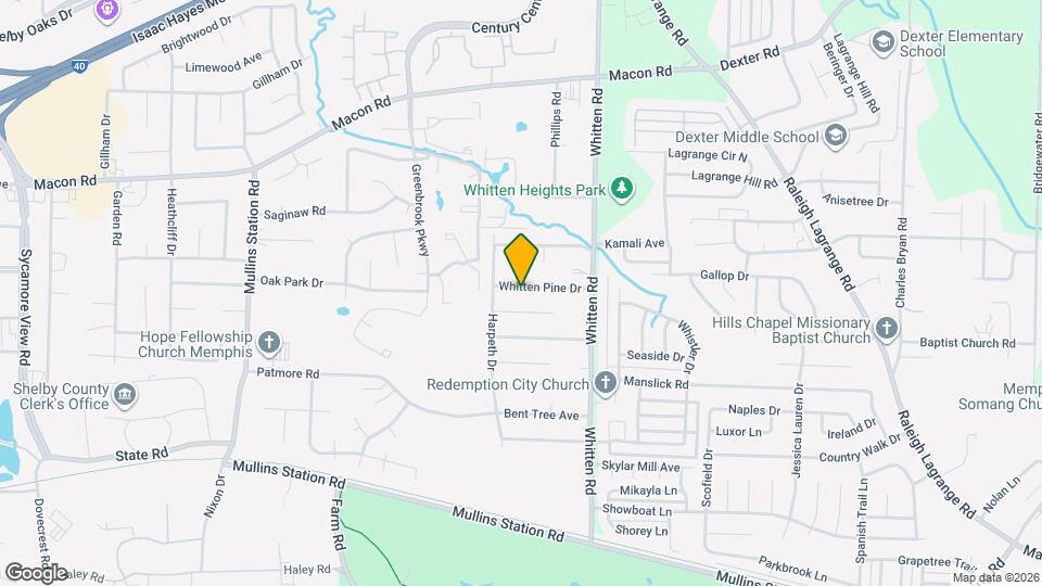 6675 Whitten Pine Dr Map and Location Details