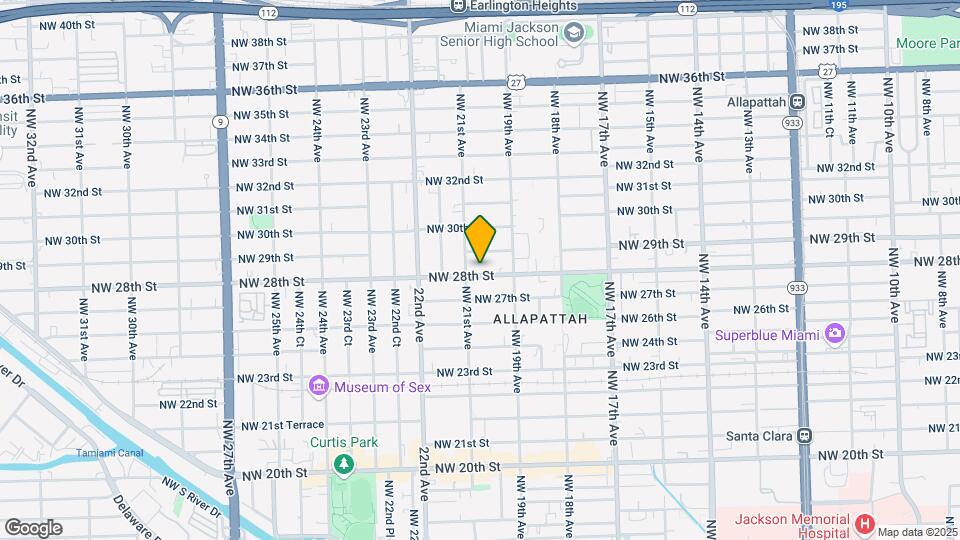 2025 NW 28th St Mapa y Detalles de la Ubicación