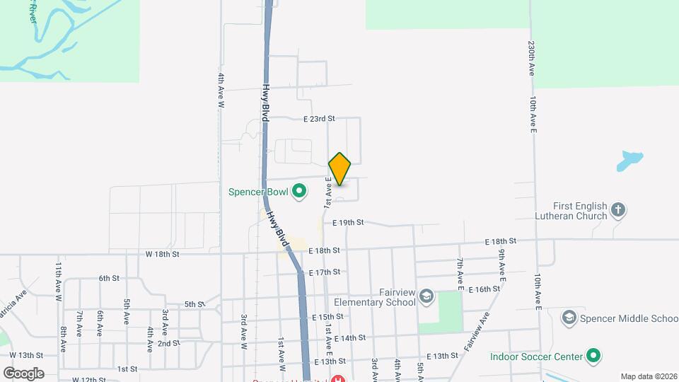 111 E 20th St Rentals in Spencer, IA