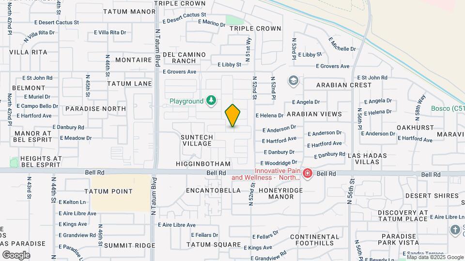 17322 N 51st St Map and Location Details