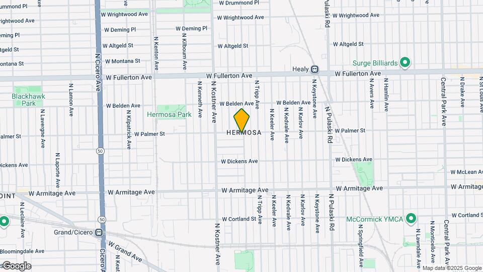 2152 N Kildare Ave Map and Location Details