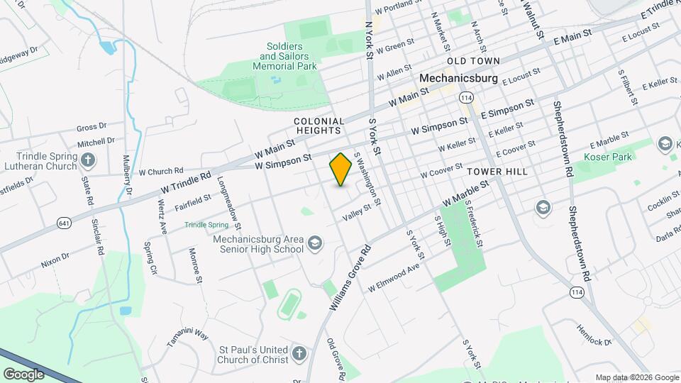 202 Westhafer Ct. Map and Location Details