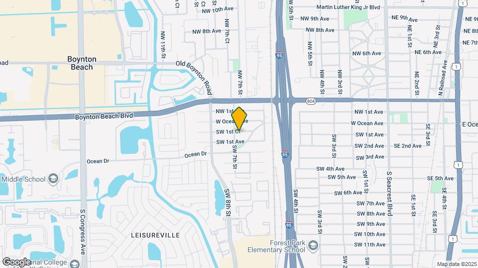 658 SW 1st Ct Map and Location Details