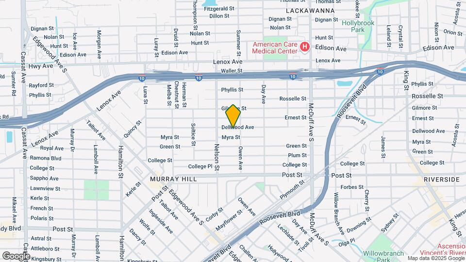 3318 Dellwood Ave Map and Location Details