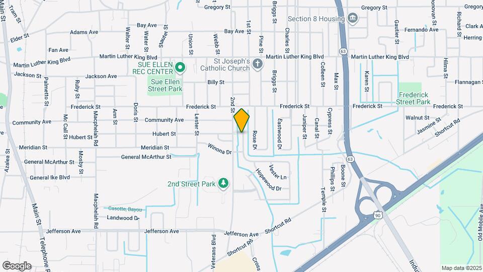3831 Morningview Dr Map and Location Details