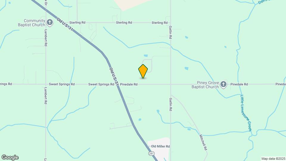 27783 Pinedale Rd Map and Location Details