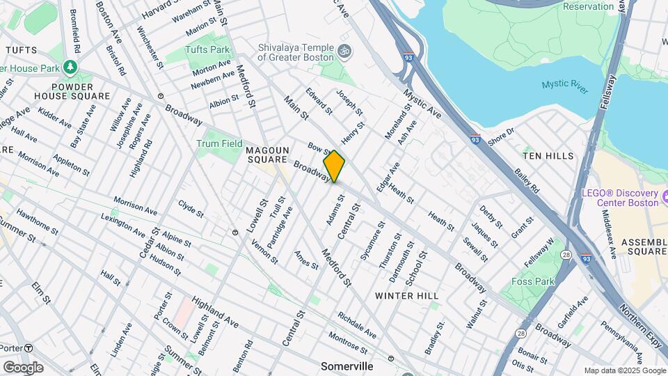 428 Broadway, Unit 1 Map and Location Details