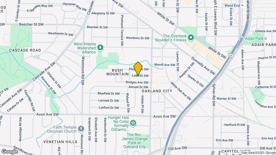 1268 Ladd St SW Map and Location Details