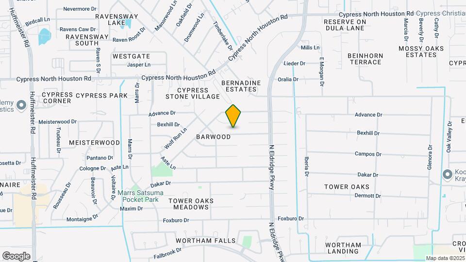 12614 Campos Dr Map and Location Details