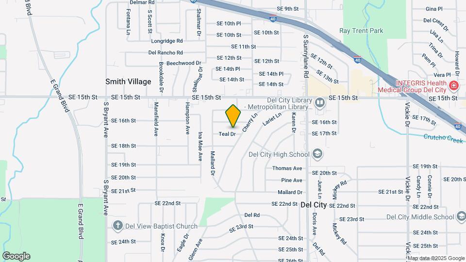 3637 Teal Dr Map and Location Details