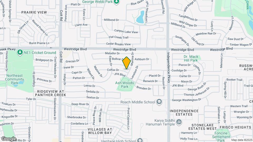 10304 Colfax Dr Map and Location Details