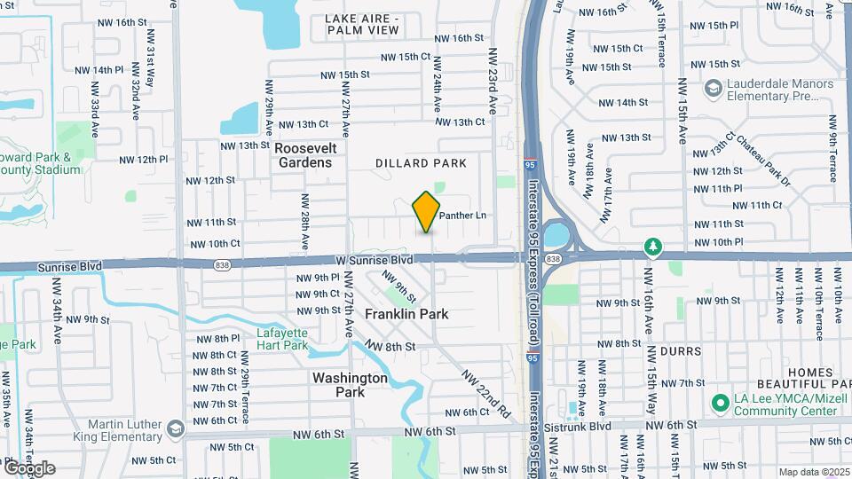 1015 NW 24th Ave Map and Location Details