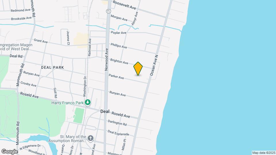 19 Parker Ave Map and Location Details