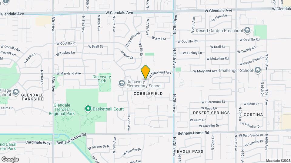 7755 W Stella Ave Map and Location Details