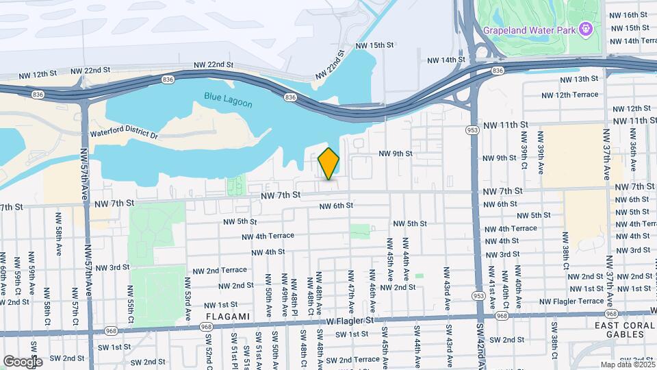 4715 NW 7th St Map and Location Details