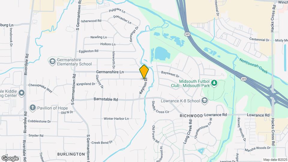 7475 Kingsland Dr Map and Location Details