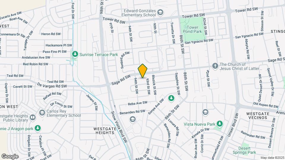 9218 Alvera Ave SW Map and Location Details