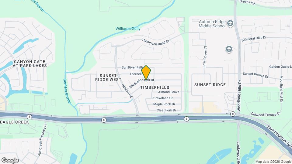 10810 Kentington Oak Dr Map and Location Details