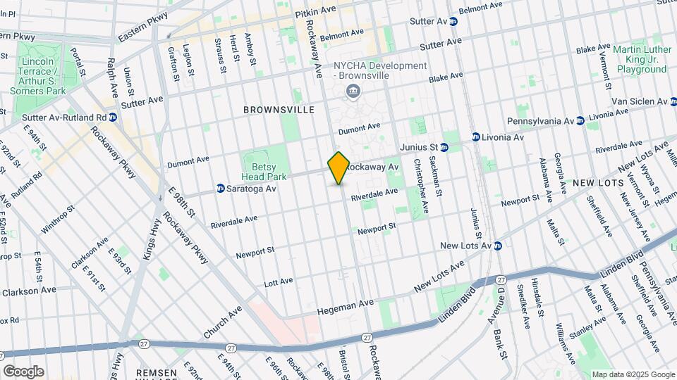 744 Rockaway Avenue Map and Location Details