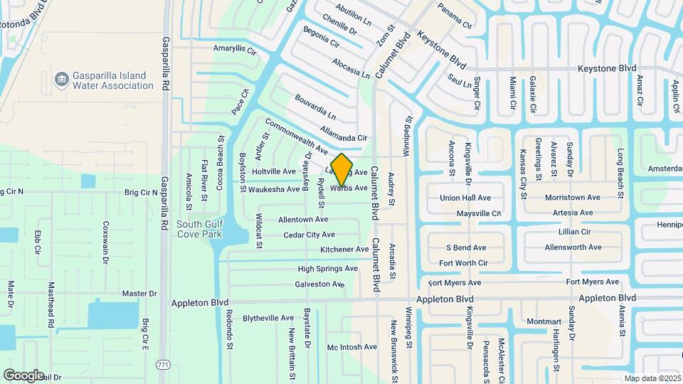 13433 Warba Ave Map and Location Details