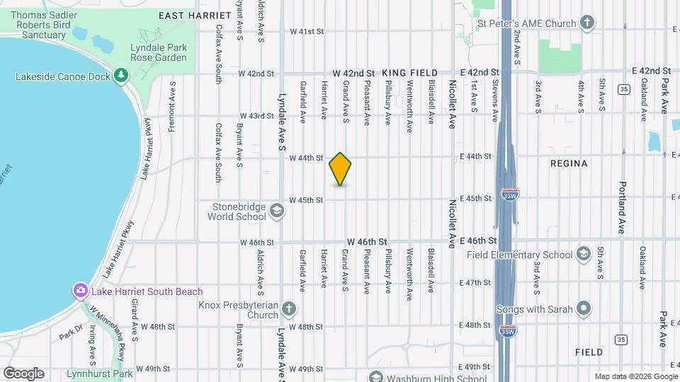4436 Grand Ave S Map and Location Details