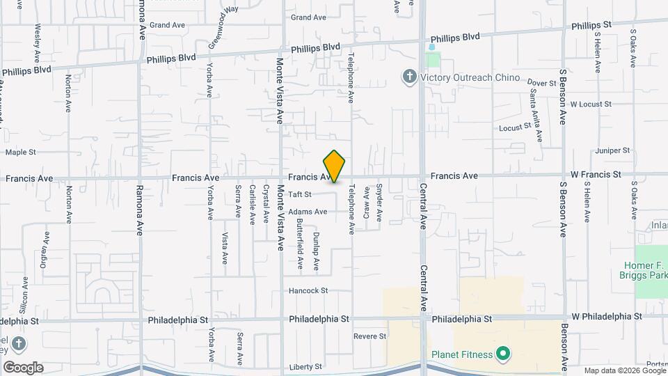 5052 Taft St Map and Location Details