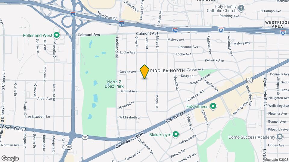 3128 Tex Blvd Map and Location Details