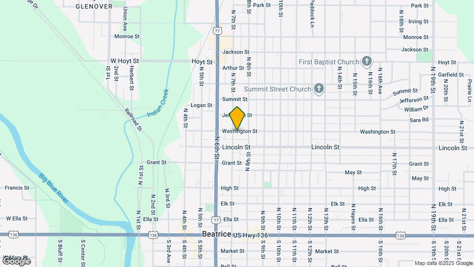 622 N 7th St, Unit 1 Map and Location Details