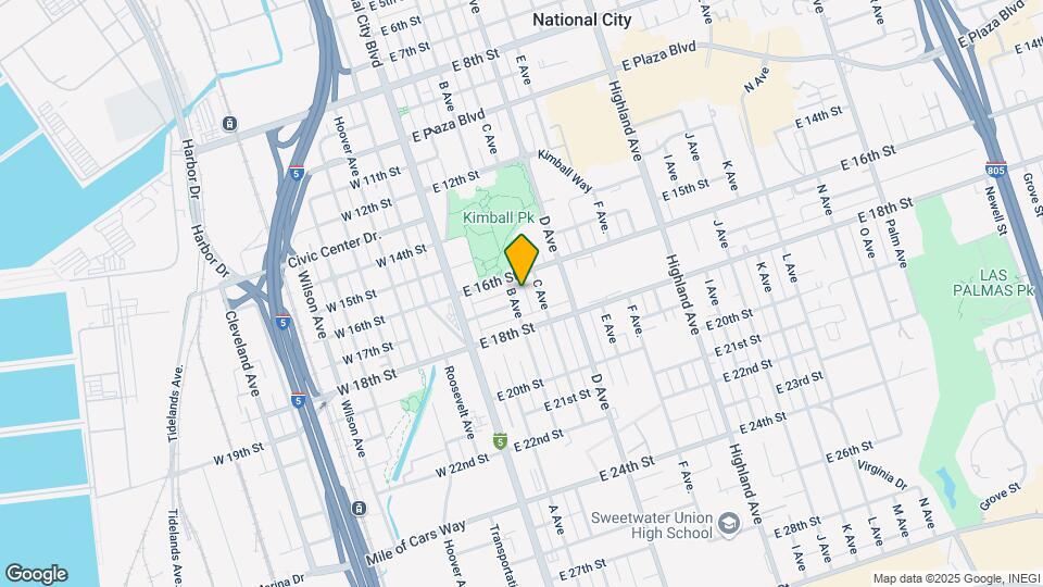 1631 B Ave Mapa y Detalles de la Ubicación