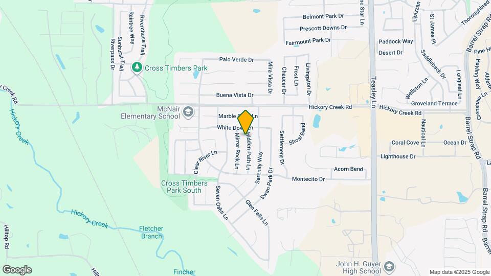 7804 Hidden Path Ln Map and Location Details