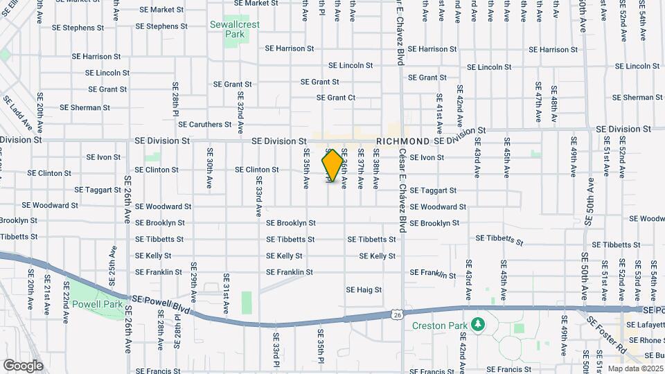 2744 SE 35th Pl Map and Location Details