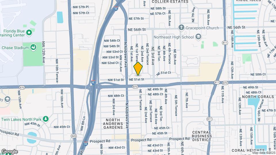 151 NE 51st St Map and Location Details