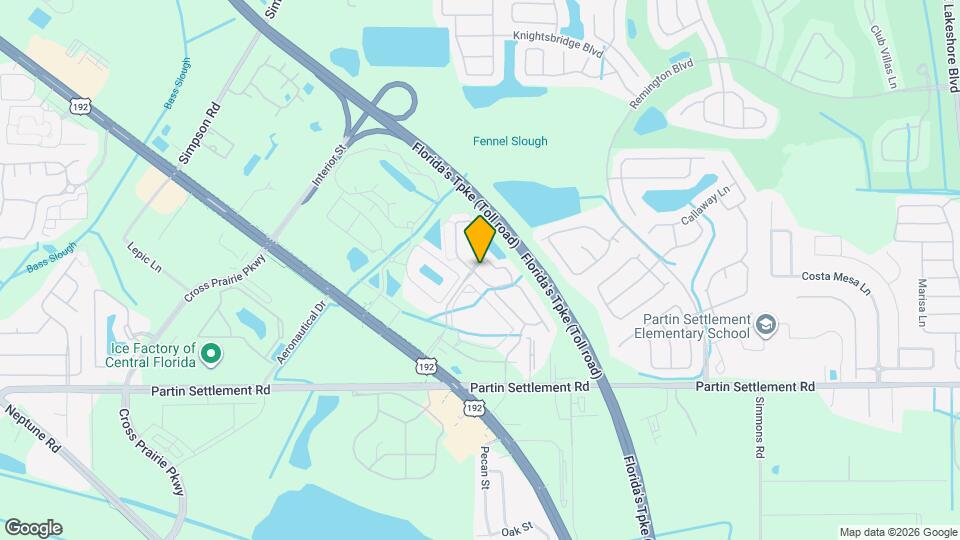 2503 Aventurine St Map and Location Details