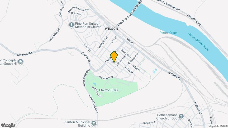 409 N 5th St, Unit Apt A Map and Location Details