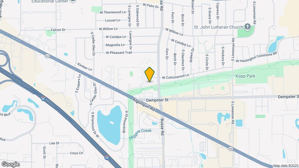 1500 Busse Rd Map and Location Details