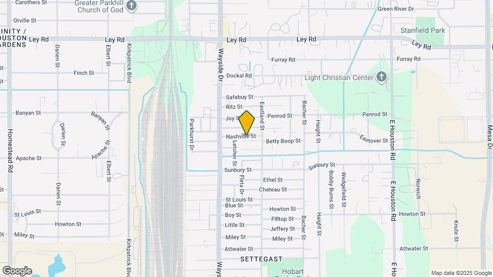 7954 Nashville St, Unit 7954 Nashville St Houston Mapa y Detalles de la Ubicación