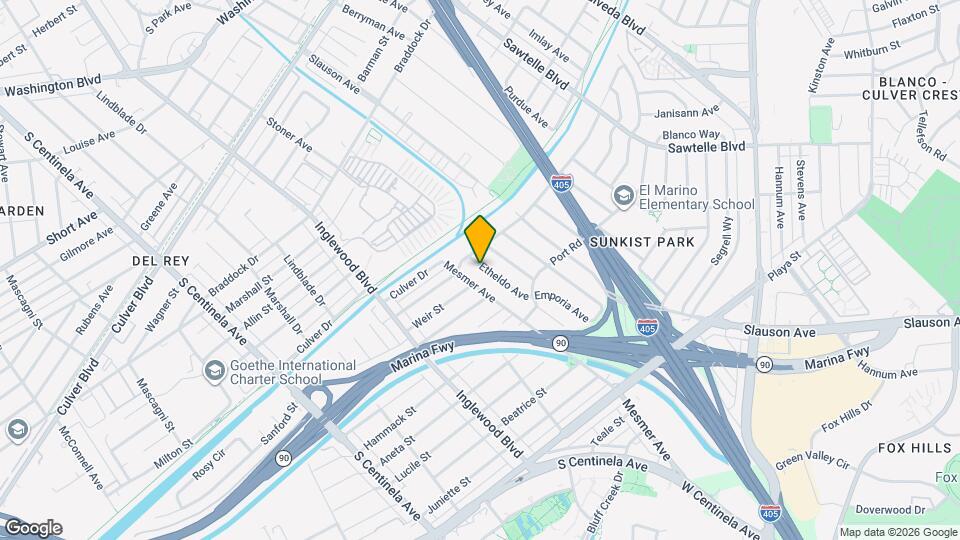 5169 Etheldo Ave Map and Location Details