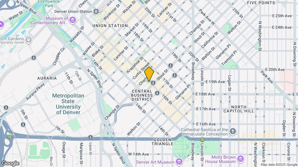 800 16th St Map and Location Details