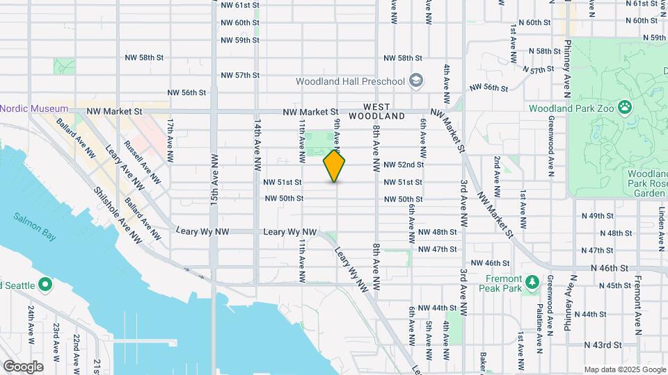5013 9th Ave NW Map and Location Details